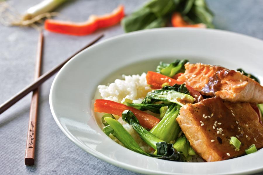 Miso Glazed Salmon