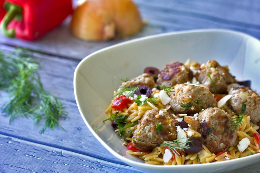 Greek Style Meatballs 