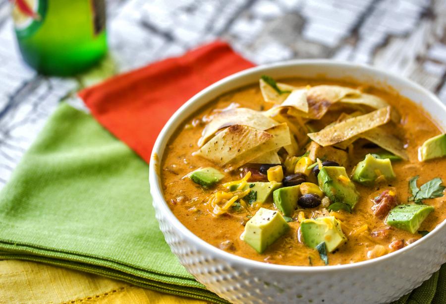 Chicken Enchilada Soup