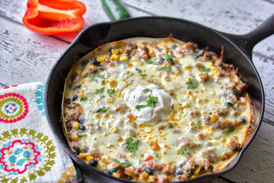 Tex-Mex Skillet Lasagna